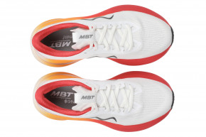 M-3000-2 LACE UP M White/Red Running